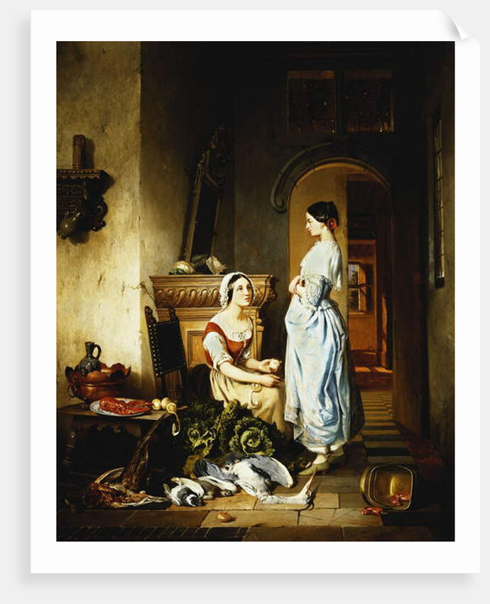 Preparing the Meal by David Emil Joseph de Noter