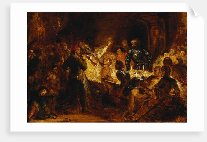 The Murder of the Bishop of Liege by Ferdinand Victor Eugene Delacroix