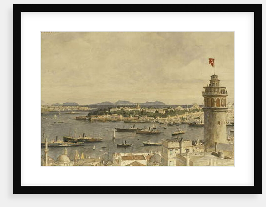 A View of Constantinople from Marmarameer, by Michael Zeno Diemer