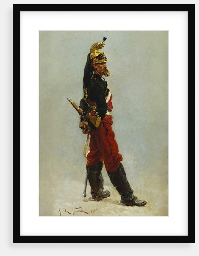 Un Dragon, 1875 by Alphonse Marie de Neuville