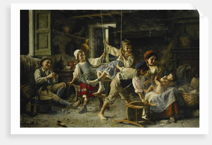 The Swing by Giovanni-Battista Torriglia