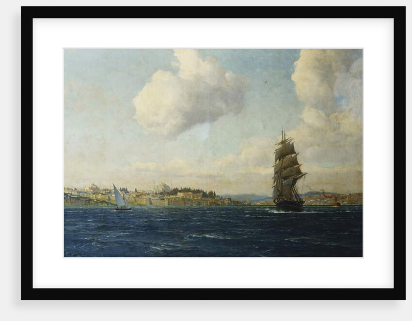 A View of Constantinople by Michael Zeno Diemer