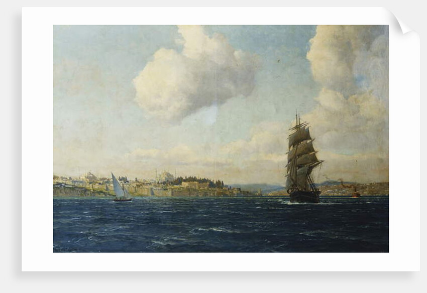 A View of Constantinople by Michael Zeno Diemer