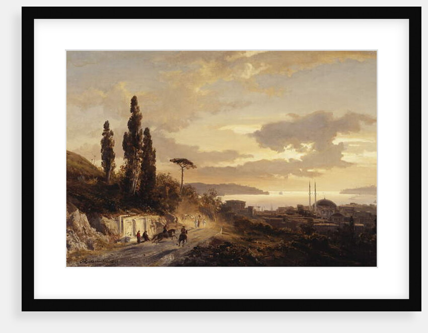 A View of Constantinople and the Bosphorus from the Asian Side, 1864 by Karl Paul Themistocles von Eckenbrecher