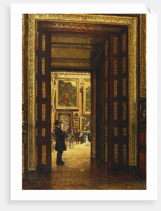 At the Salon, 1909 by Louis Beraud