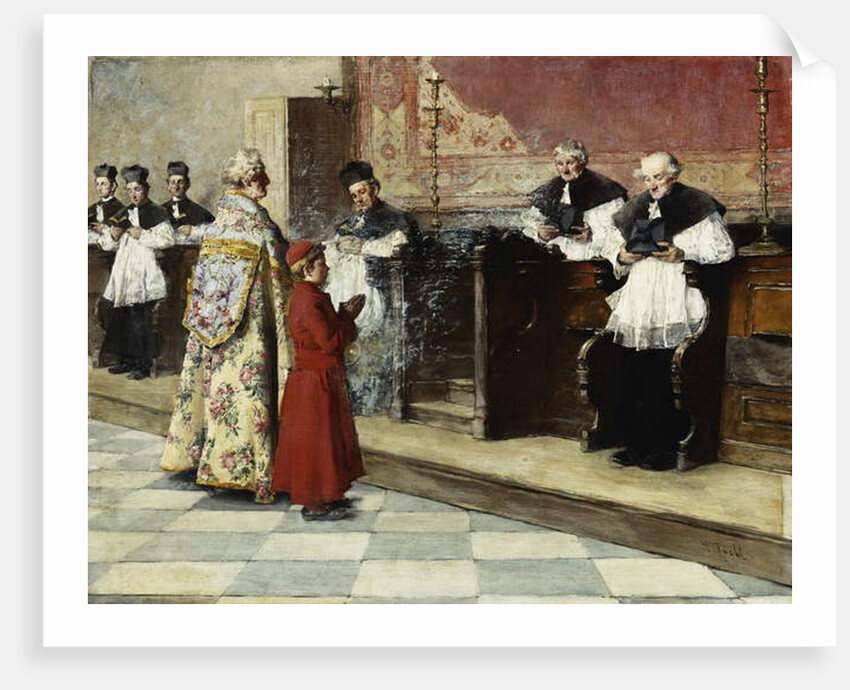 The Christening; Il Battesimo by Vicenzo Irolli