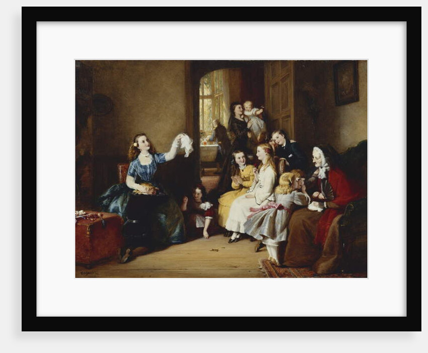 Forfeits, 1872 by George Bernard O'Neill