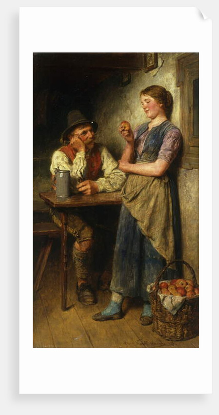 The Apple of His Eye, 1910 by Hugo Kauffmann