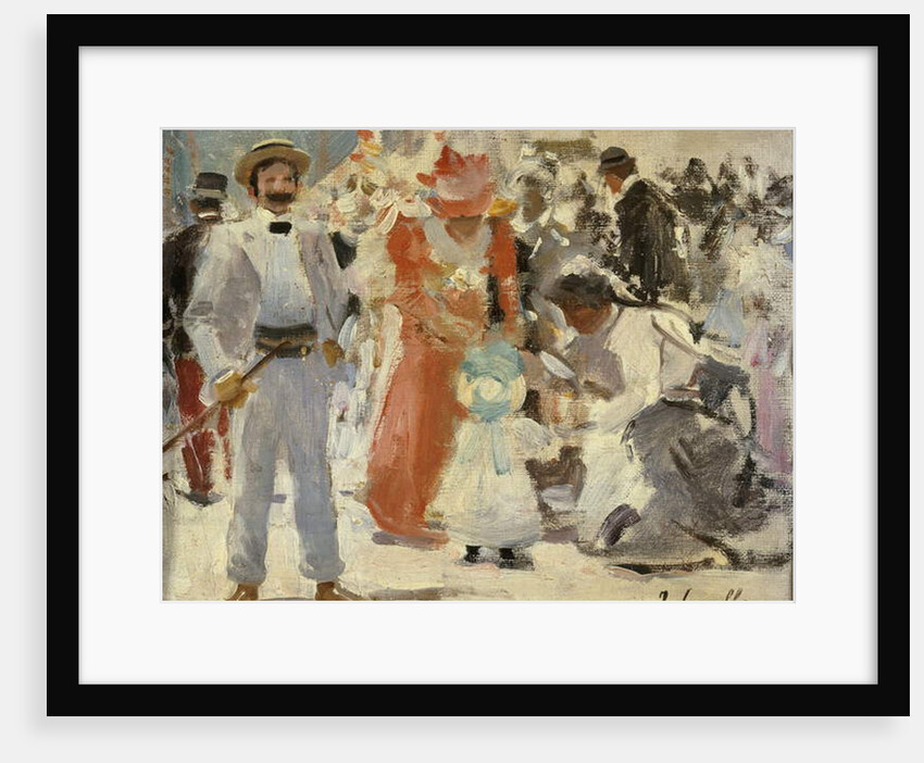 At the Fair; En la Feria by Joaquin Sorolla y Bastida