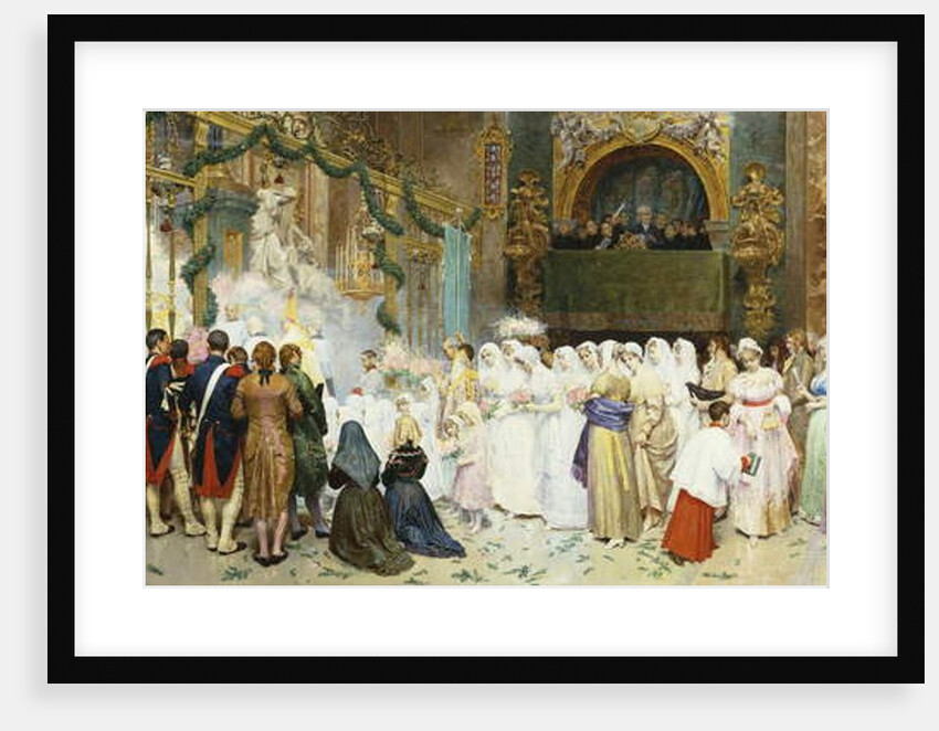 Confirmation Mass, 1870 by Giulio Rosati