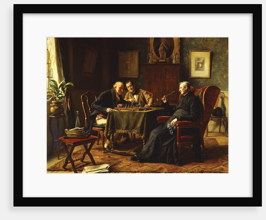 A Game of Chess by Gerard Portielje