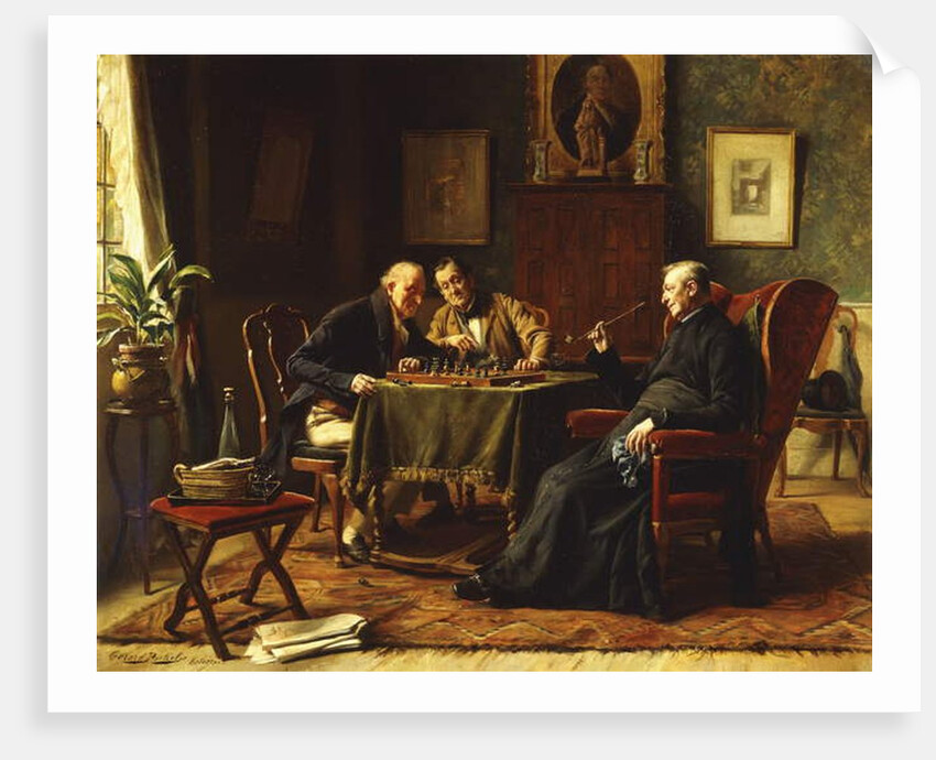 A Game of Chess by Gerard Portielje