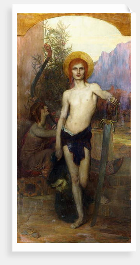 David with the Head of Goliath, 1894 by Georges Lavergne