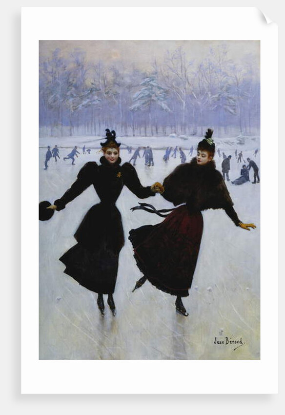 The Skaters by Jean Beraud