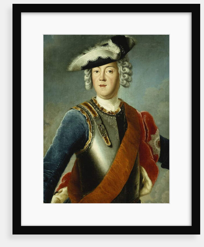 Portrait of a Gentleman, Said to be August William by Antoine Pesne