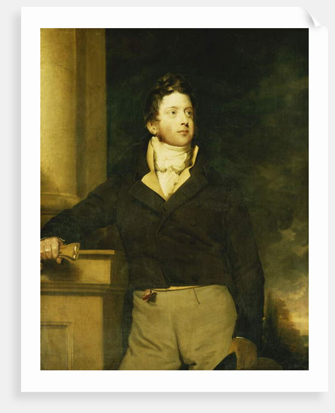 Portrait of a Gentleman, Standing by William II Hilton