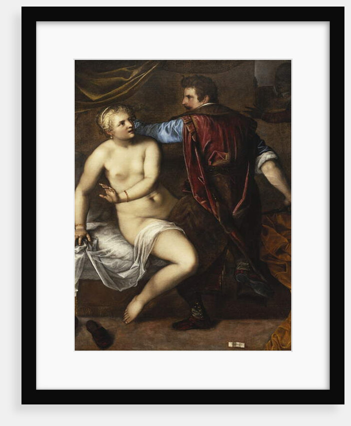 The Rape of Lucretia by Alessandro Varotari