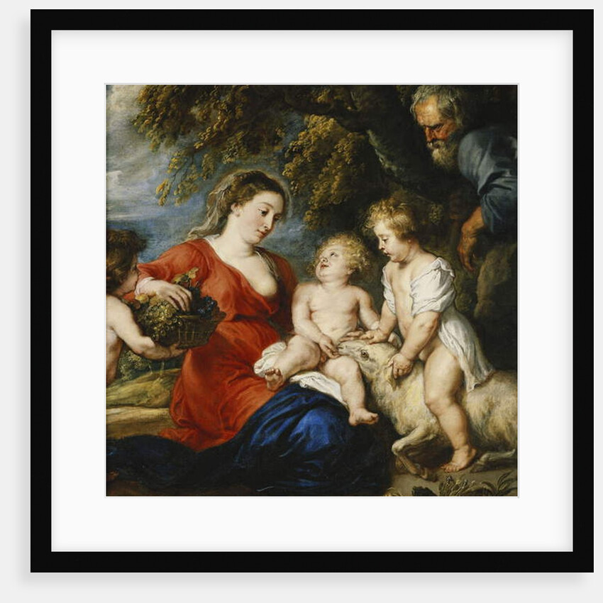 The Holy Family with the Infant Saint John the Baptist by Peter Paul Rubens