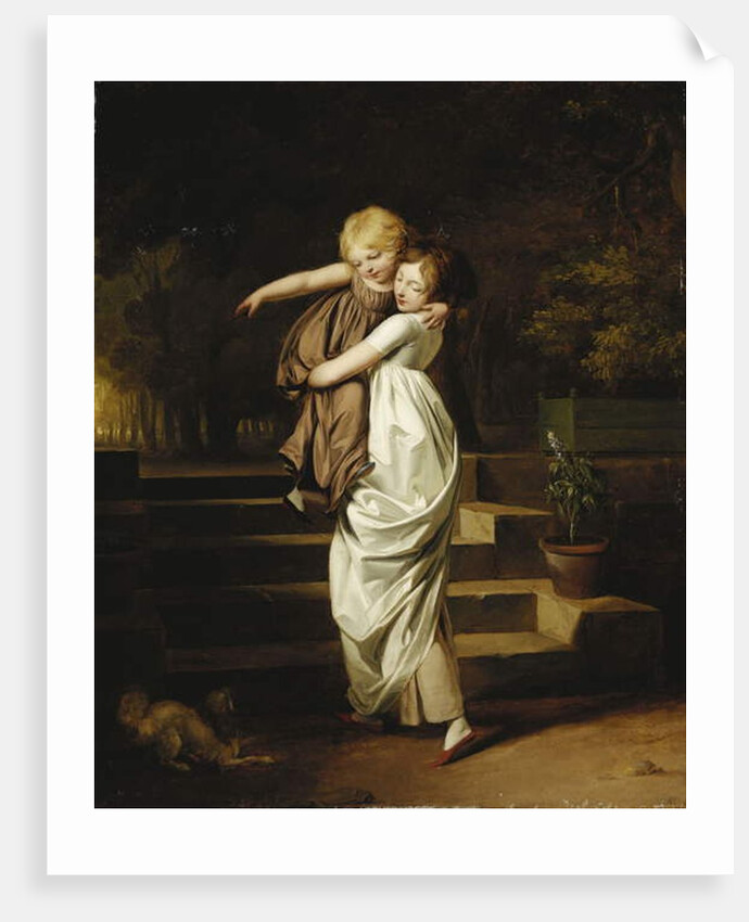 Two Sisters; Les Deux Soeurs by Louis Leopold Boilly