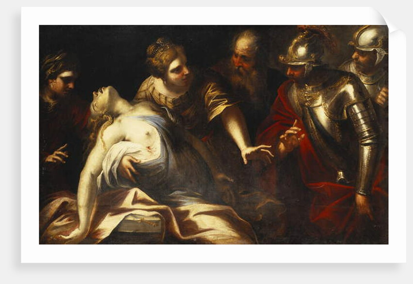 Death of Lucretia by Luca Giordano