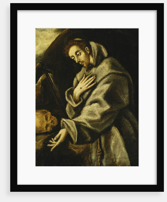 Saint Francis in Meditation by El Greco