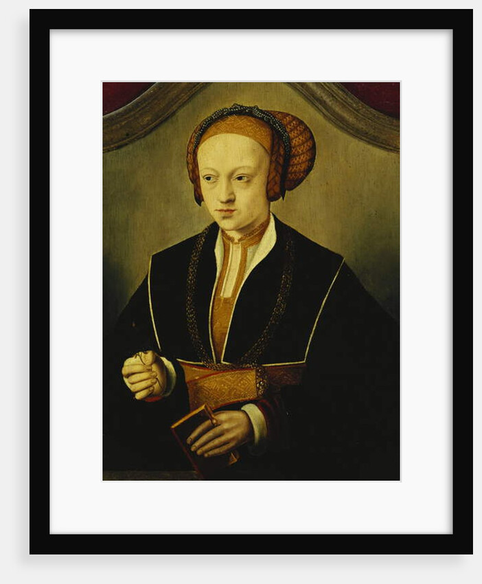 Portrait of a Lady Said to be Princess Sybille of Cleve by Bartholomaeus the Elder Bruyn