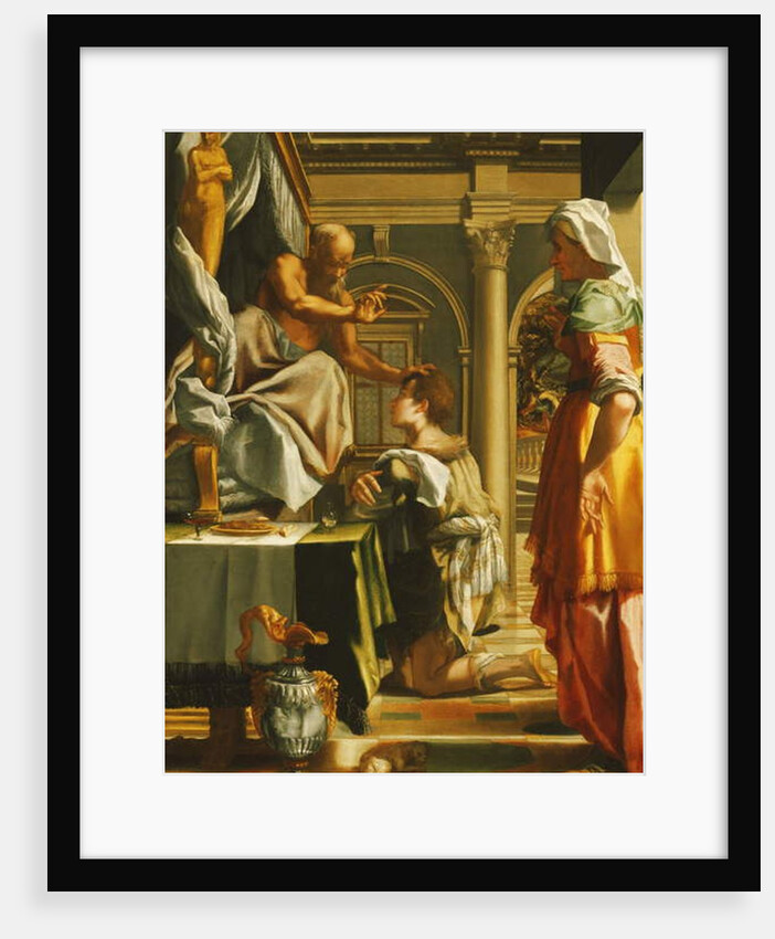 Isaac Blessing Jacob by Mirabello Cavalori