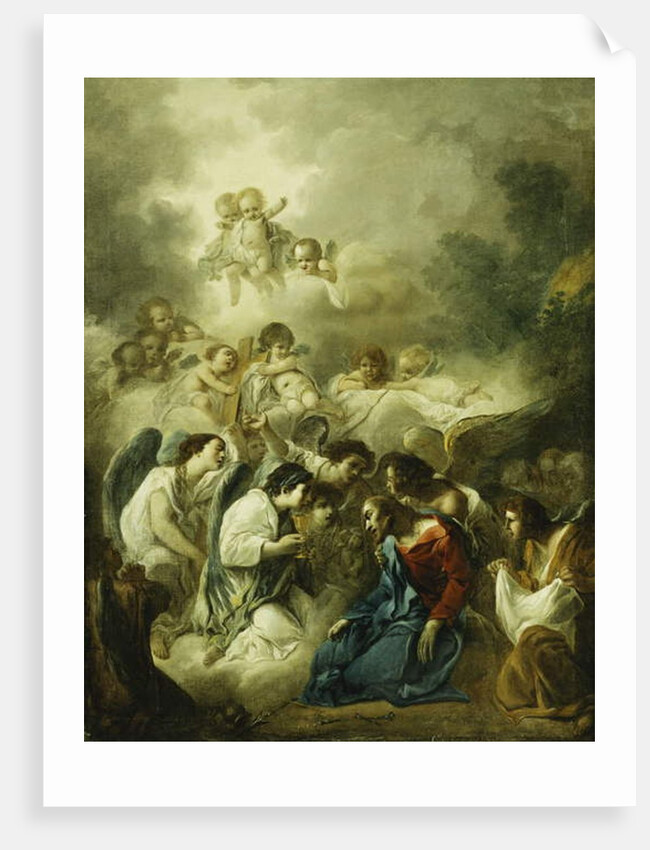 The Agony in the Garden by French School