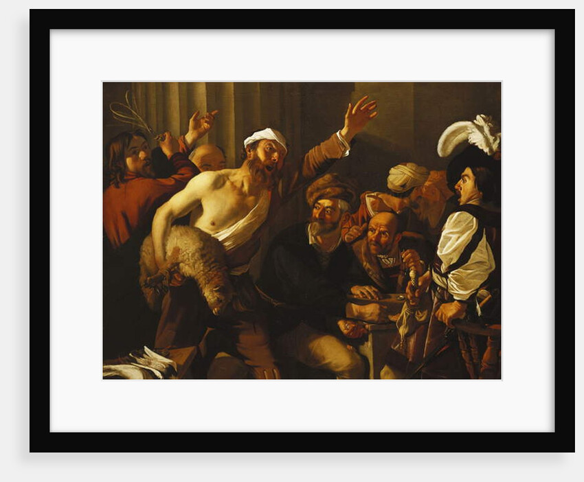 Christ Driving the Moneychangers from the Temple, 1621 by Theodore van called Dirk Baburen