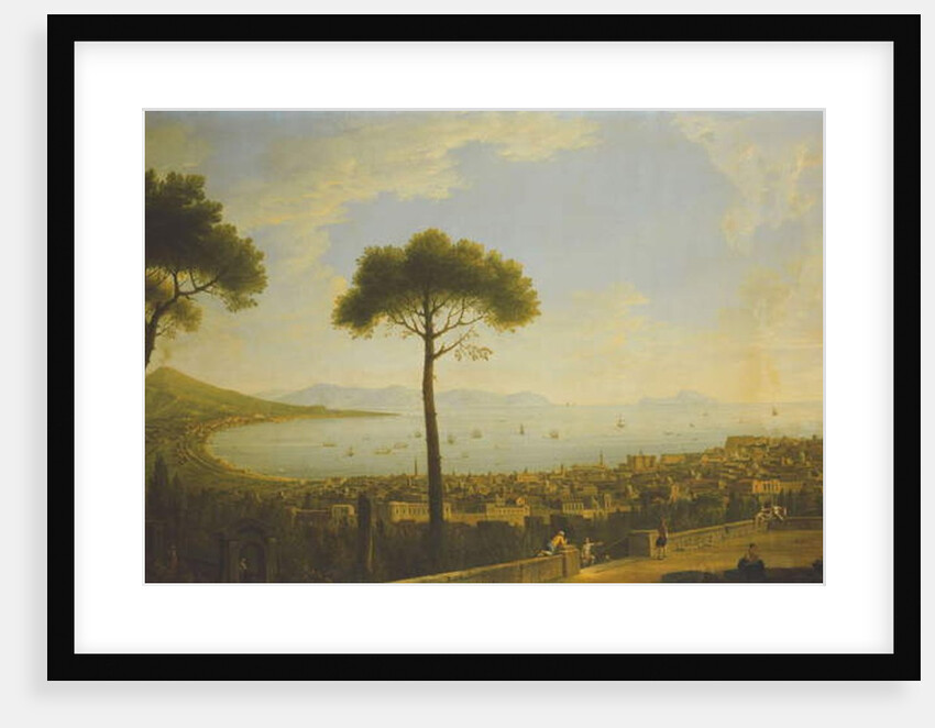 A Panoramic View of Naples, the Bay of Naples, Portici, Vesuvius, the Sorrento Peninsula and Capri from the Conocchia by Pietro Fabris