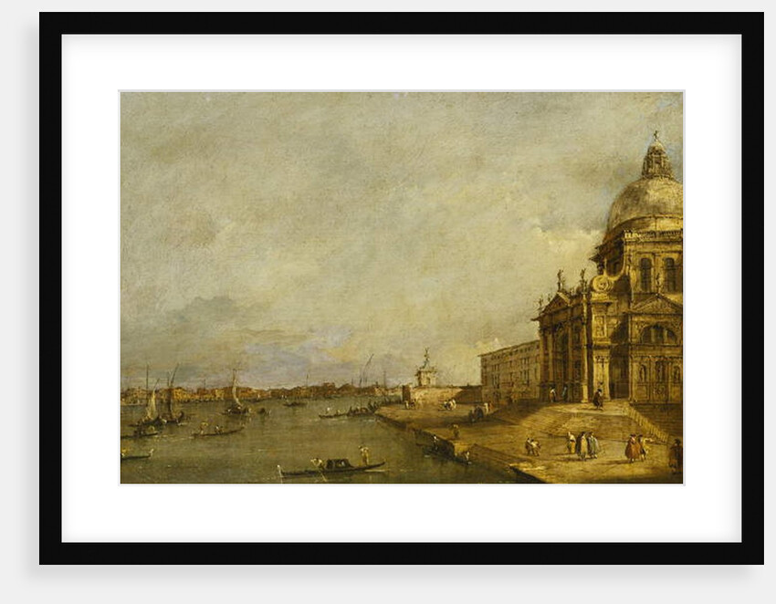 Santa Maria delle Salute and the Entrance to the Grand Canal, Venice, Looking East, by Francesco Guardi