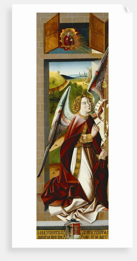 The Assumption of the Magdalen; and The Annunciation by Master of Santa Maria de la Hoz