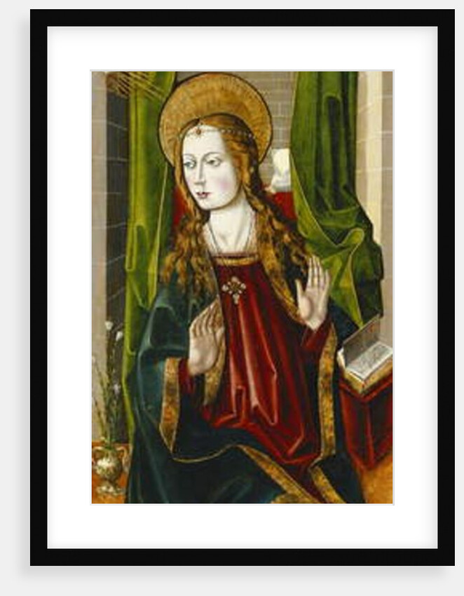 The Assumption of the Magdalen; and The Annunciation by Master of Santa Maria de la Hoz