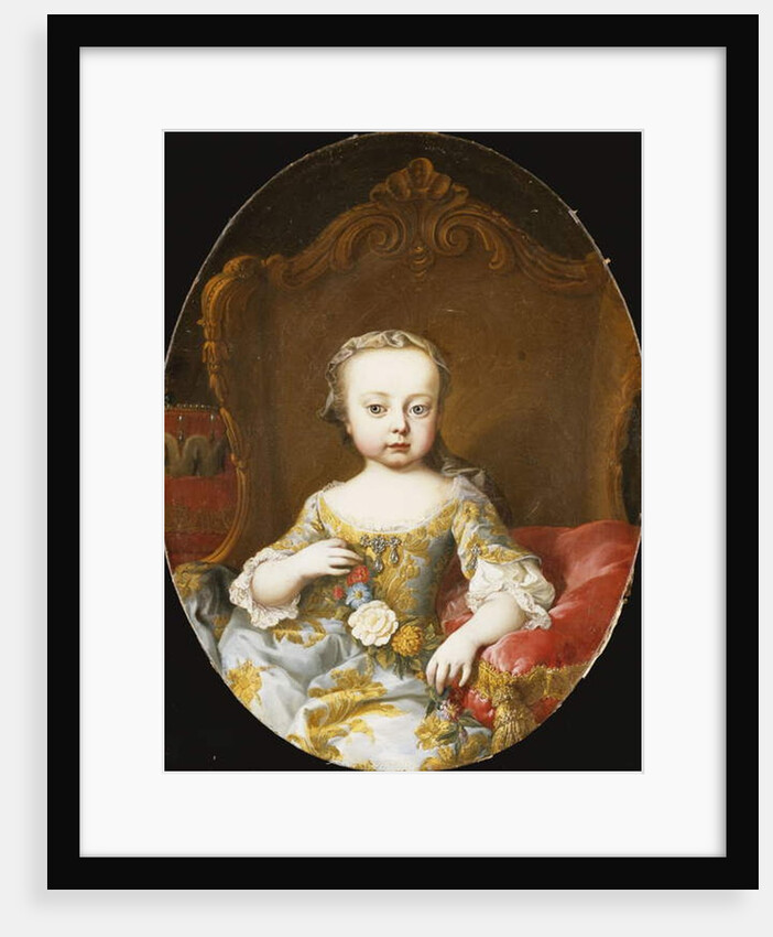Portrait of His Sister, the Archduchess Maria Christine by Martin van Mytens or Meytens