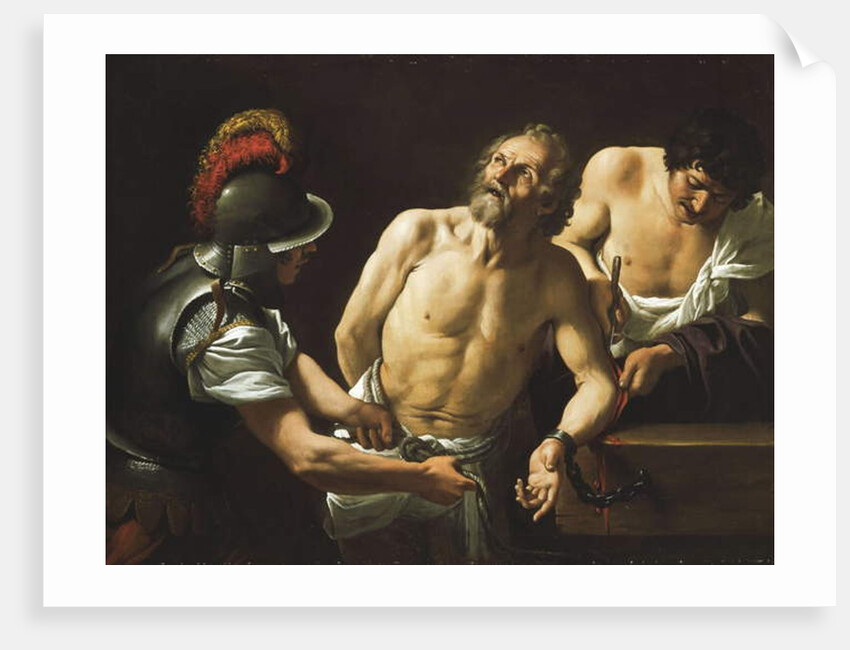 The Martyrdom of Saint Bartholomew by Sisto Badalocchio