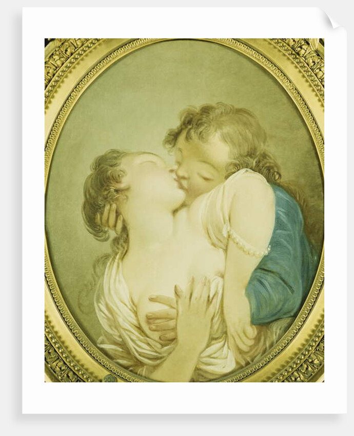 Young Lovers by Jean-Honore Fragonard