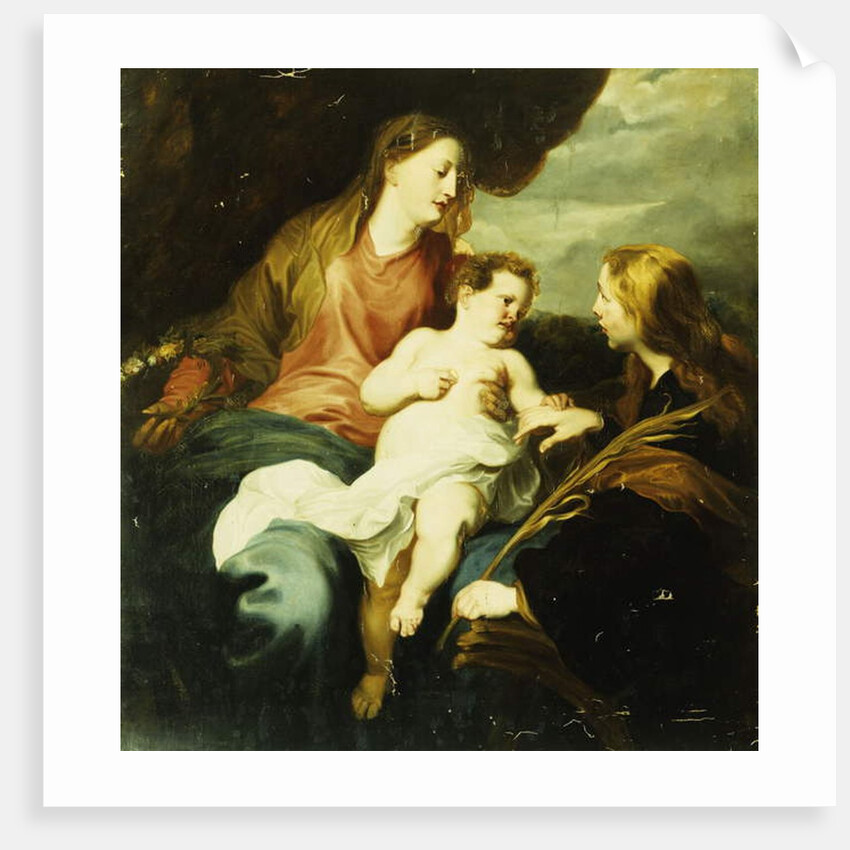 The Holy Family by Anthony van Dyck