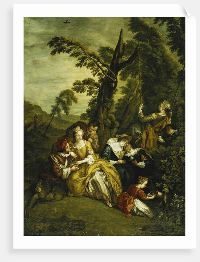 A Fete Champetre, 1756 by Jan Josef the Elder Horemans