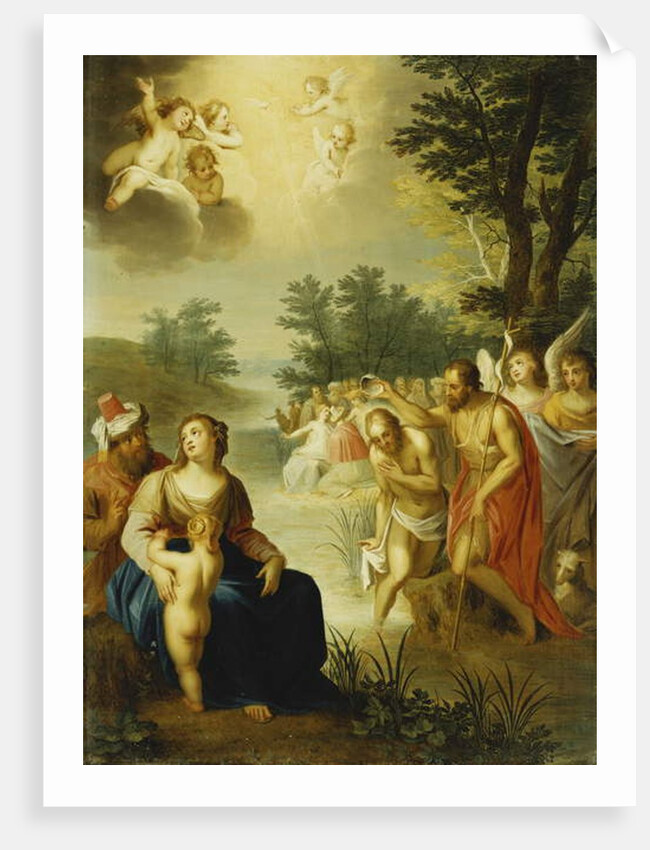 The Baptism of Christ by Balthasar Beschey