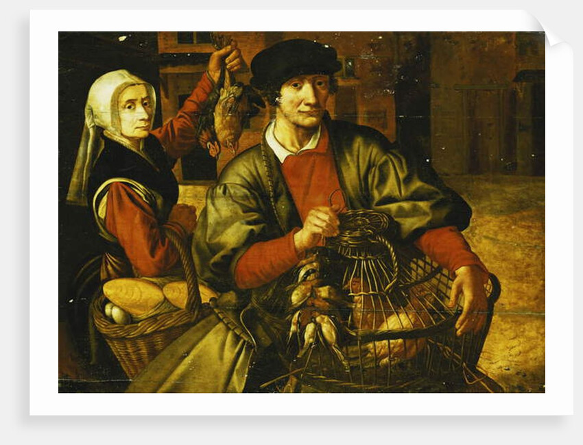 A Poultry Seller by Pieter Aertsen
