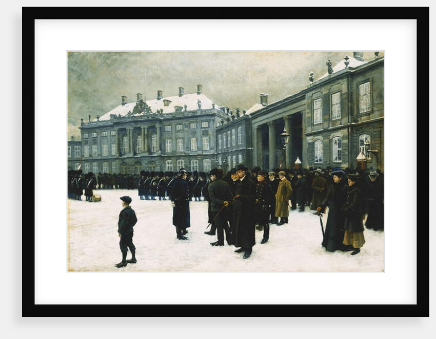 Changing of the Guard at Amalienborg Palace, 1902-1903 by Paul Fischer