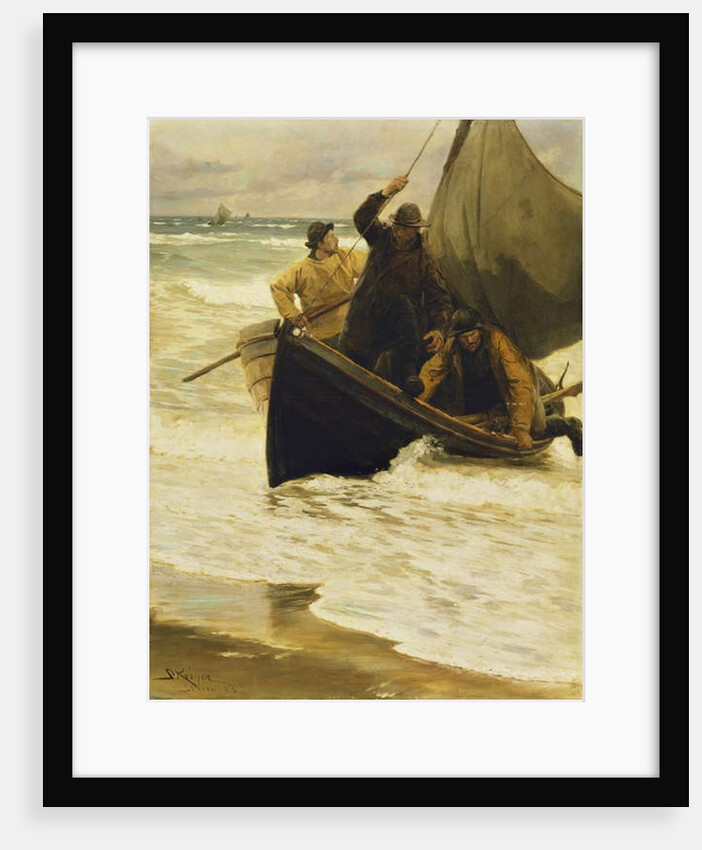 Fisherman Returning Home, Skagen, 1885 by Peder Severin Kroyer