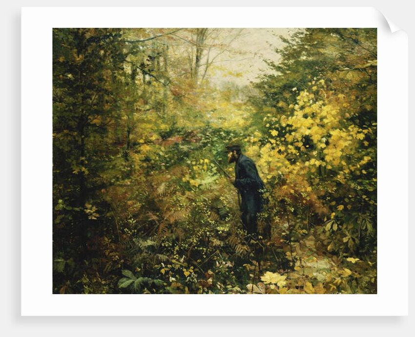 The Huntsman, 1887 by Hans Andersen Brendekilde