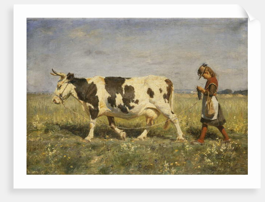 Off to Market, 1892 by Michael Therkildsen