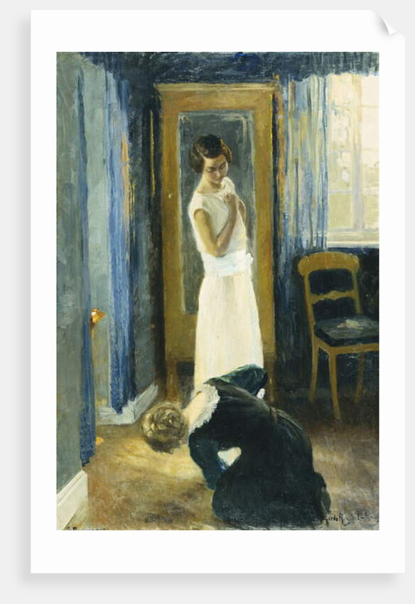 Evening Sun and Sun Reflections by Gerda Roosval-Kallstenius