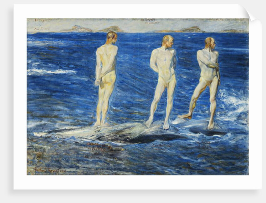 Salt, Wind and Sea, 1906, 1909 by Johan Axel Gustav Acke