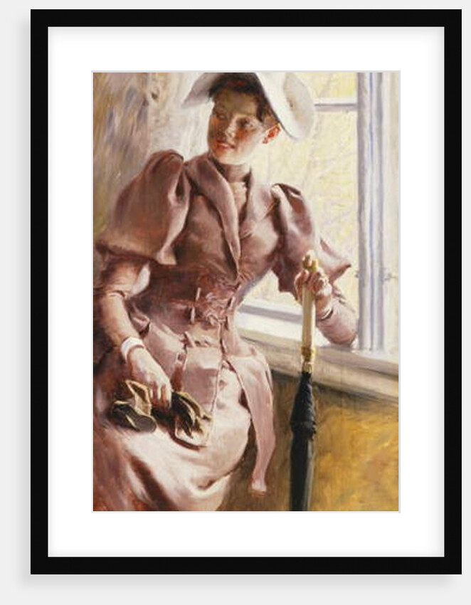 At the Window, 1892 by Paul Fischer