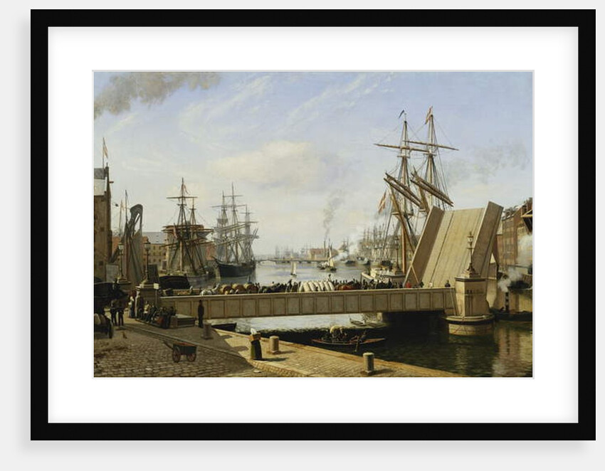 A View of Copenhagen with the Knippelsbro, 1882 by J.E. Carl Rasmussen