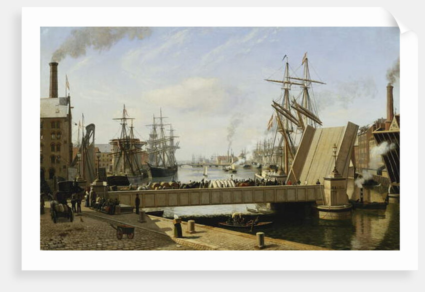 A View of Copenhagen with the Knippelsbro, 1882 by J.E. Carl Rasmussen