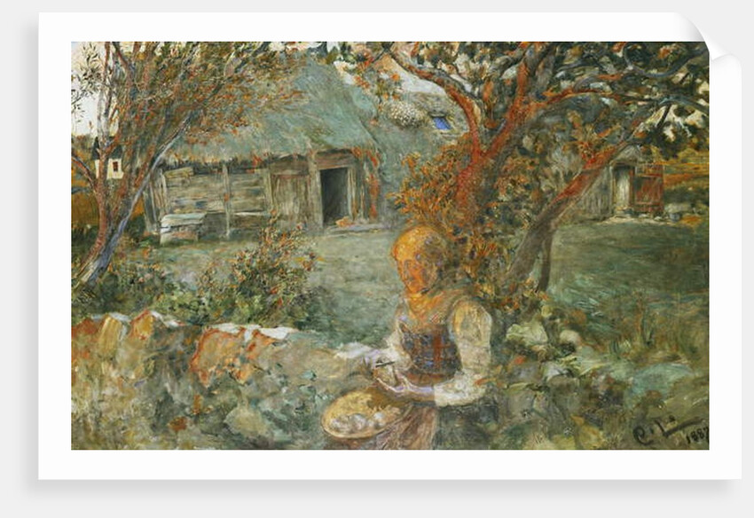 The Last Rays; Les Dernieres Rayons, 1887-90 by Carl Larsson